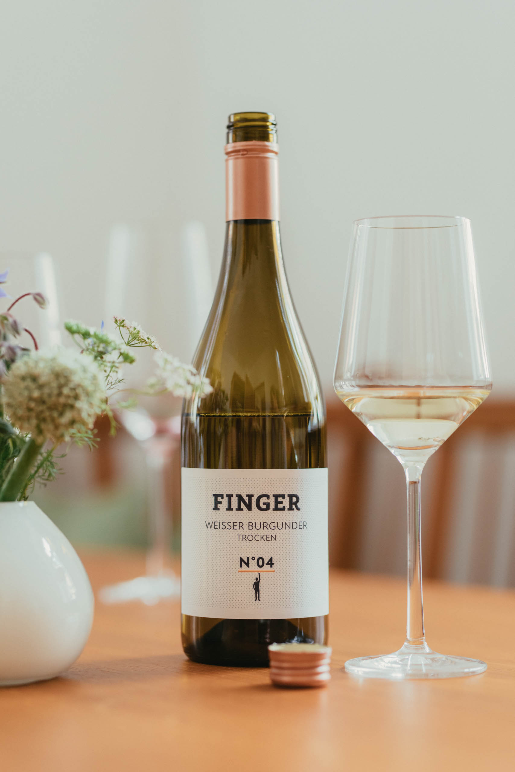 Finger Weisser Burgunder
